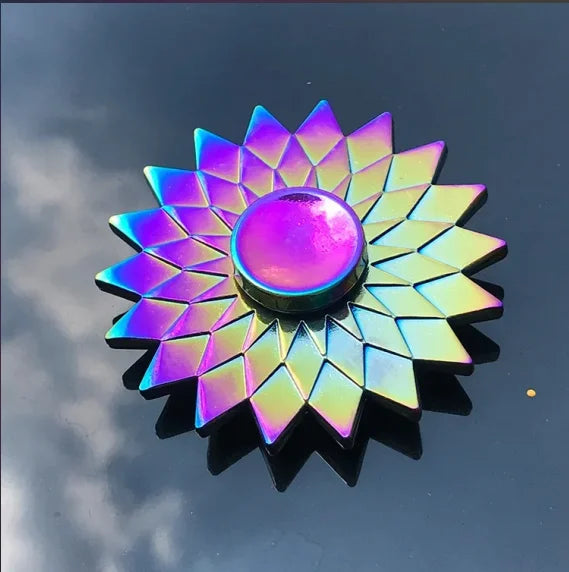 Rainbow Metal EDC Fidget Spinner