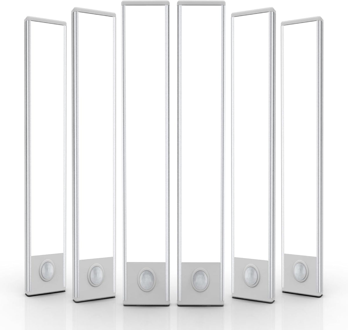 6 Pack Under Cabinet LED Light for Kitchen, Wardrobe, Hallway, Stairs