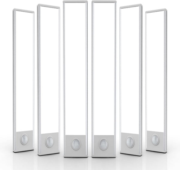 6 Pack Under Cabinet LED Light for Kitchen, Wardrobe, Hallway, Stairs