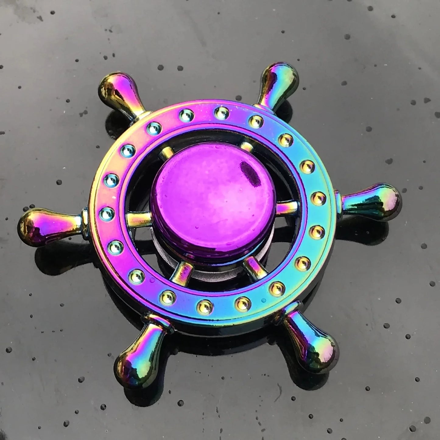 Rainbow Metal EDC Fidget Spinner