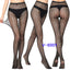 Gothic Spider Web Jacquard Fishnet Tights