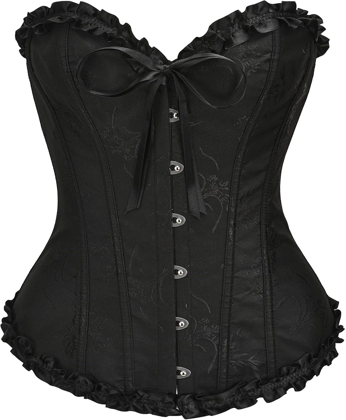 Lace Push-Up Bustier Shapewear Bodysuit