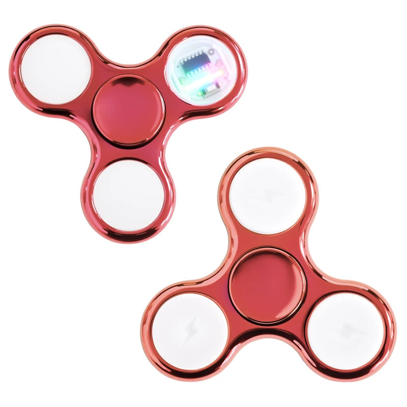 LED Glow-in-the-Dark Fidget Spinner