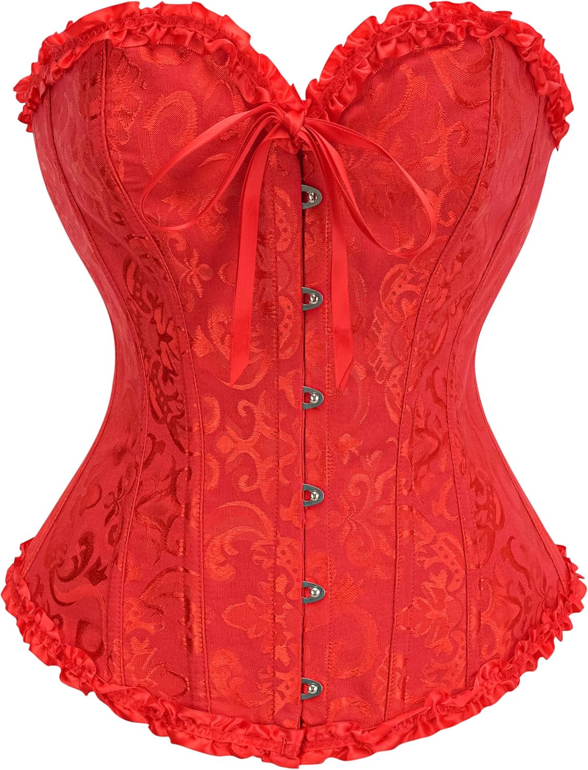 Lace Push-Up Bustier Shapewear Bodysuit