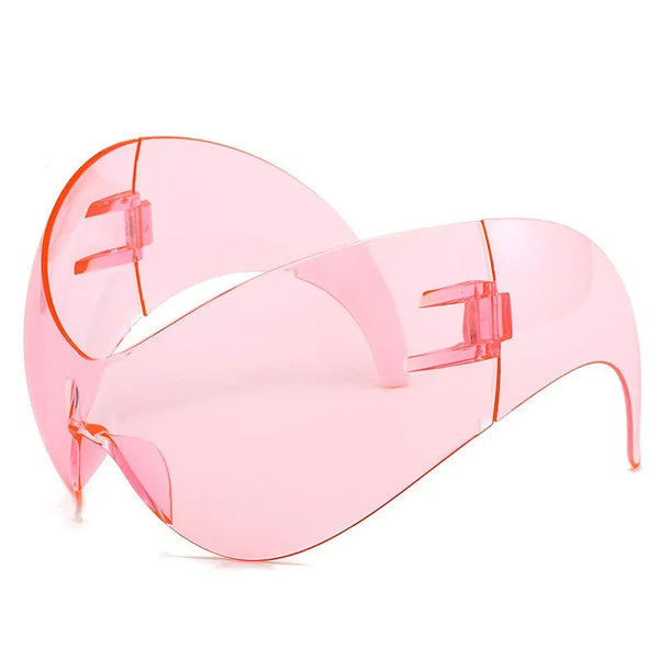 Oversized Y2K Punk One-Piece Windproof Sport Goggles