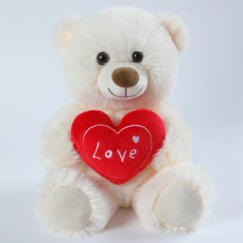 Valentine's Teddy Bear - Romantic Plush Gift