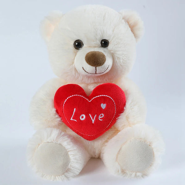 Valentine's Teddy Bear - Romantic Plush Gift