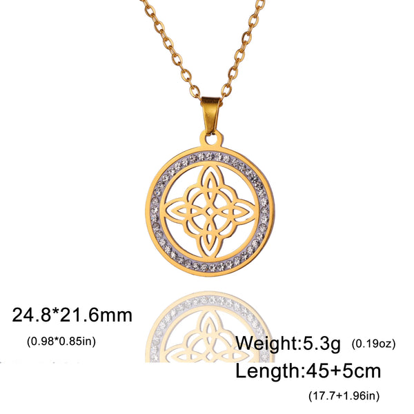 Spiritual Symbol Necklace - Wiccan Jewelry