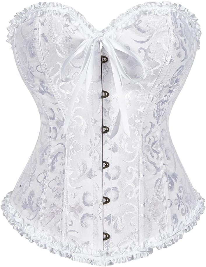 Lace Push-Up Bustier Shapewear Bodysuit