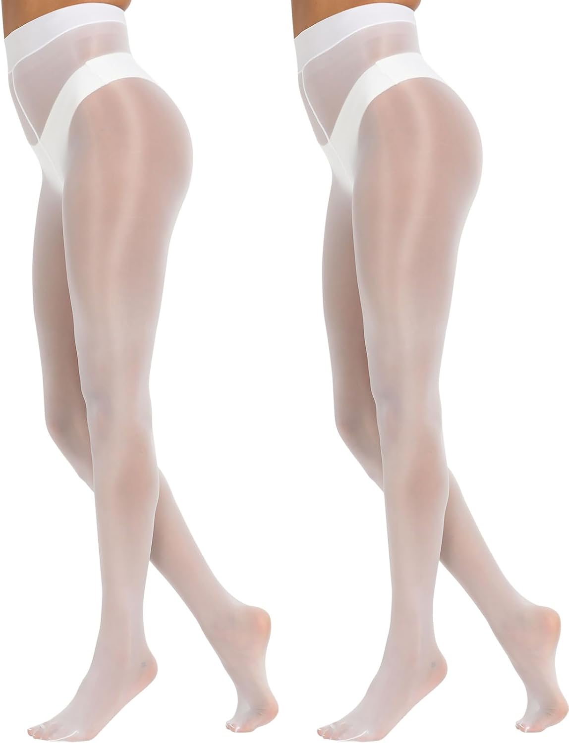 Shimmery Sheer Pantyhose – 2 Pairs