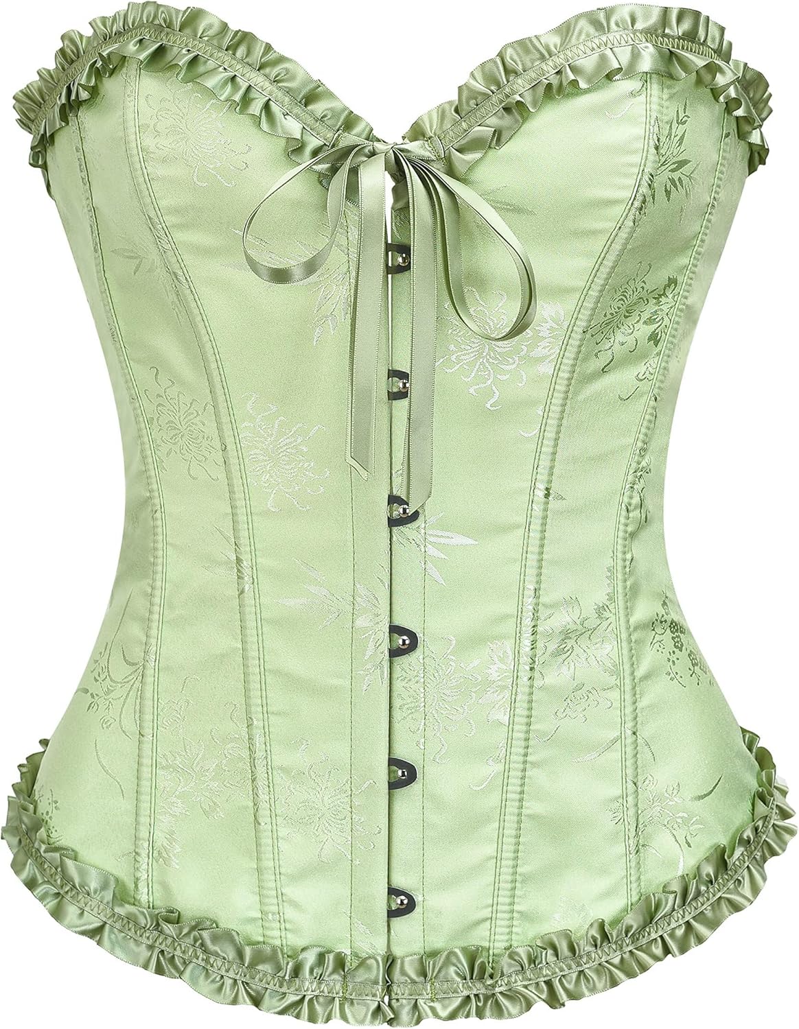Lace Push-Up Bustier Shapewear Bodysuit