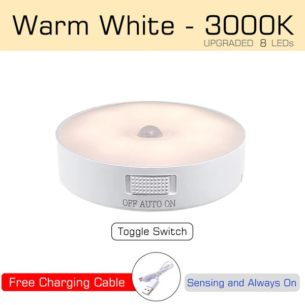 Motion Sensor LED Light LED Lamp for Kitchen Bedroom Stairs Hallway Cabinet Closet Wardrobe Night...