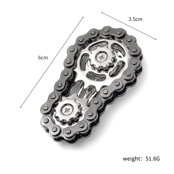 Metal Chain Sprocket Fidget Spinner – EDC Gyro