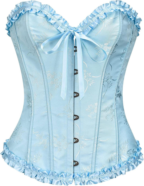 Lace Push-Up Bustier Shapewear Bodysuit
