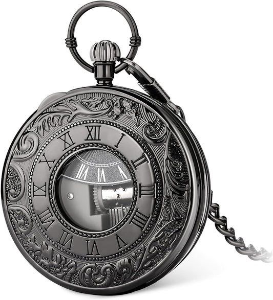Men's Musical Pocket Watch — Collectible Gift