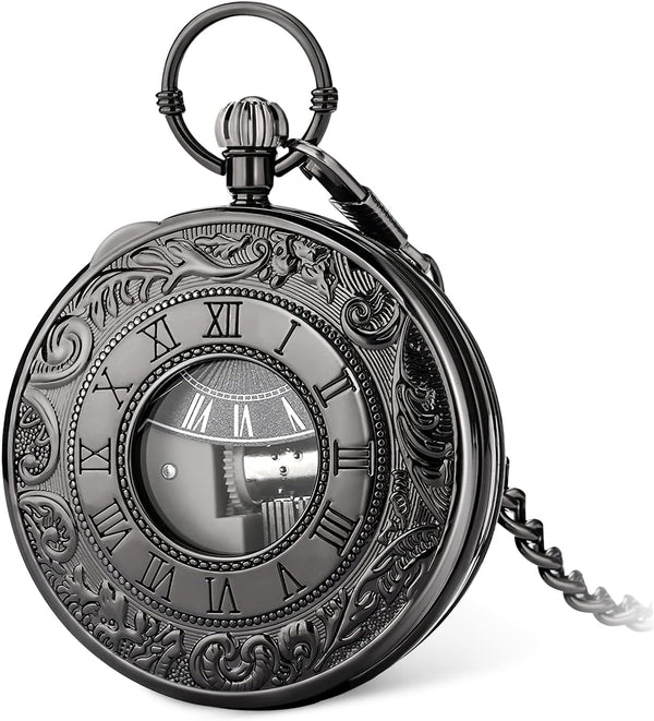 Men's Musical Pocket Watch — Collectible Gift