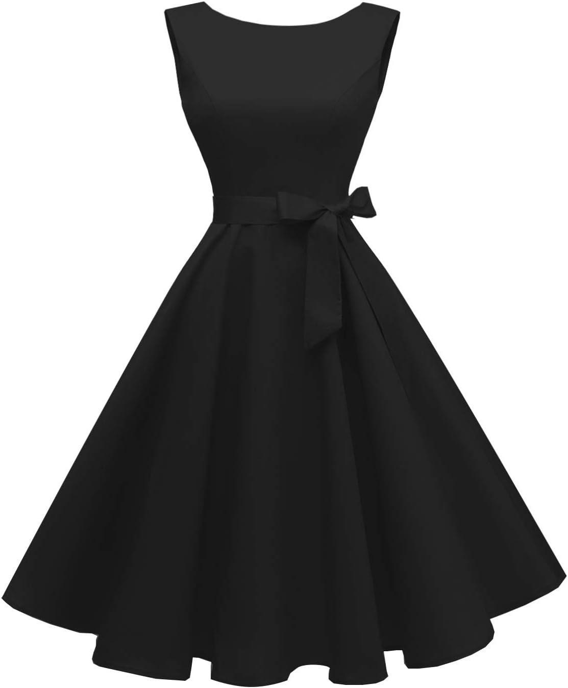 Sleeveless Vintage 1950s Cocktail Dress