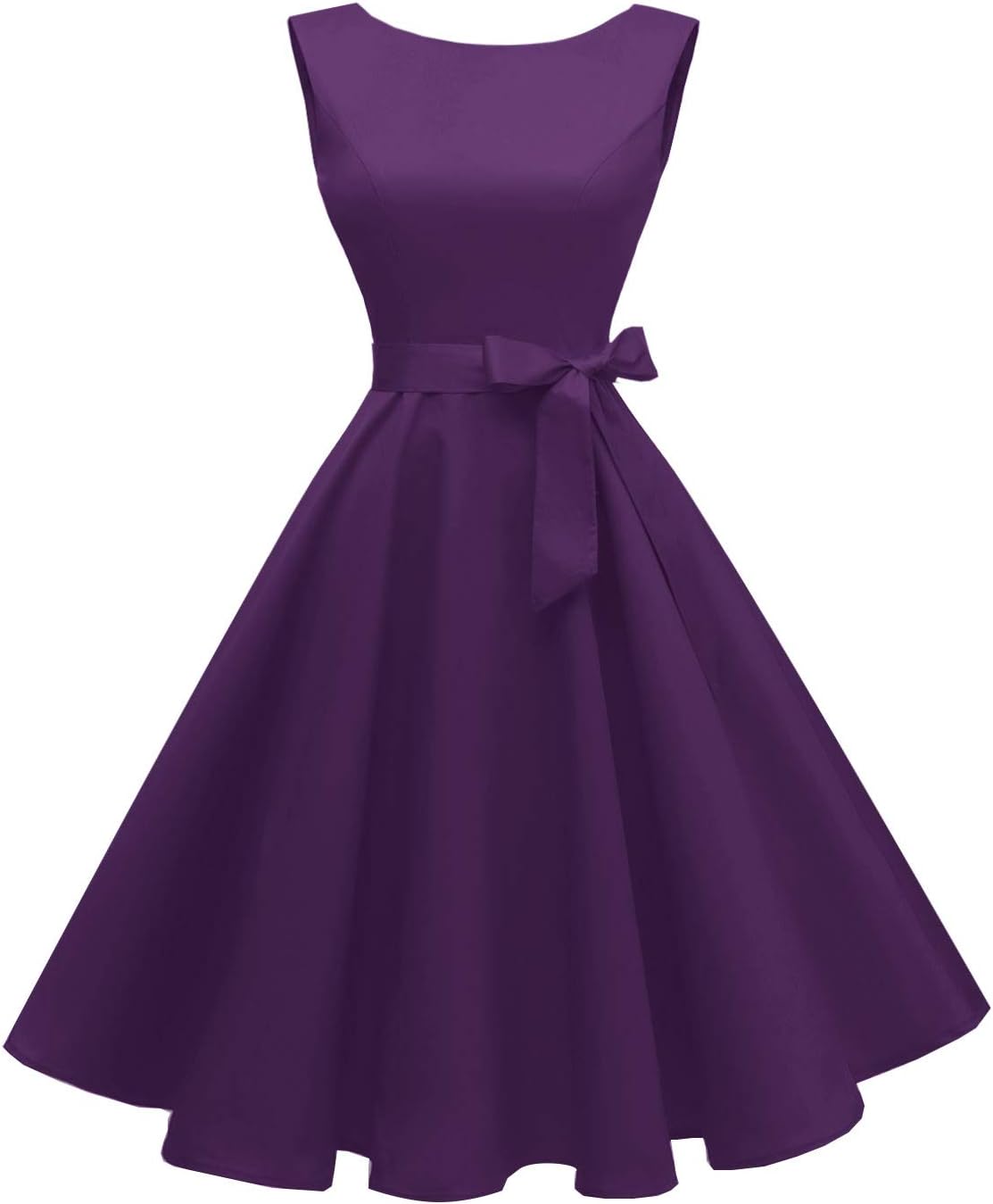 Sleeveless Vintage 1950s Cocktail Dress