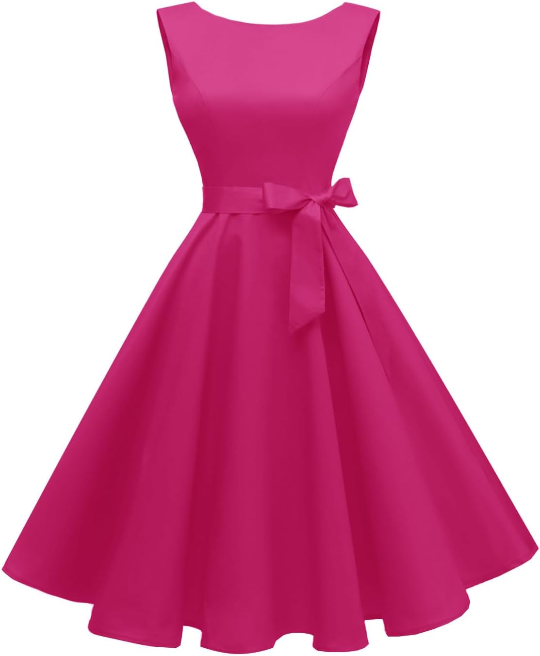Sleeveless Vintage 1950s Cocktail Dress
