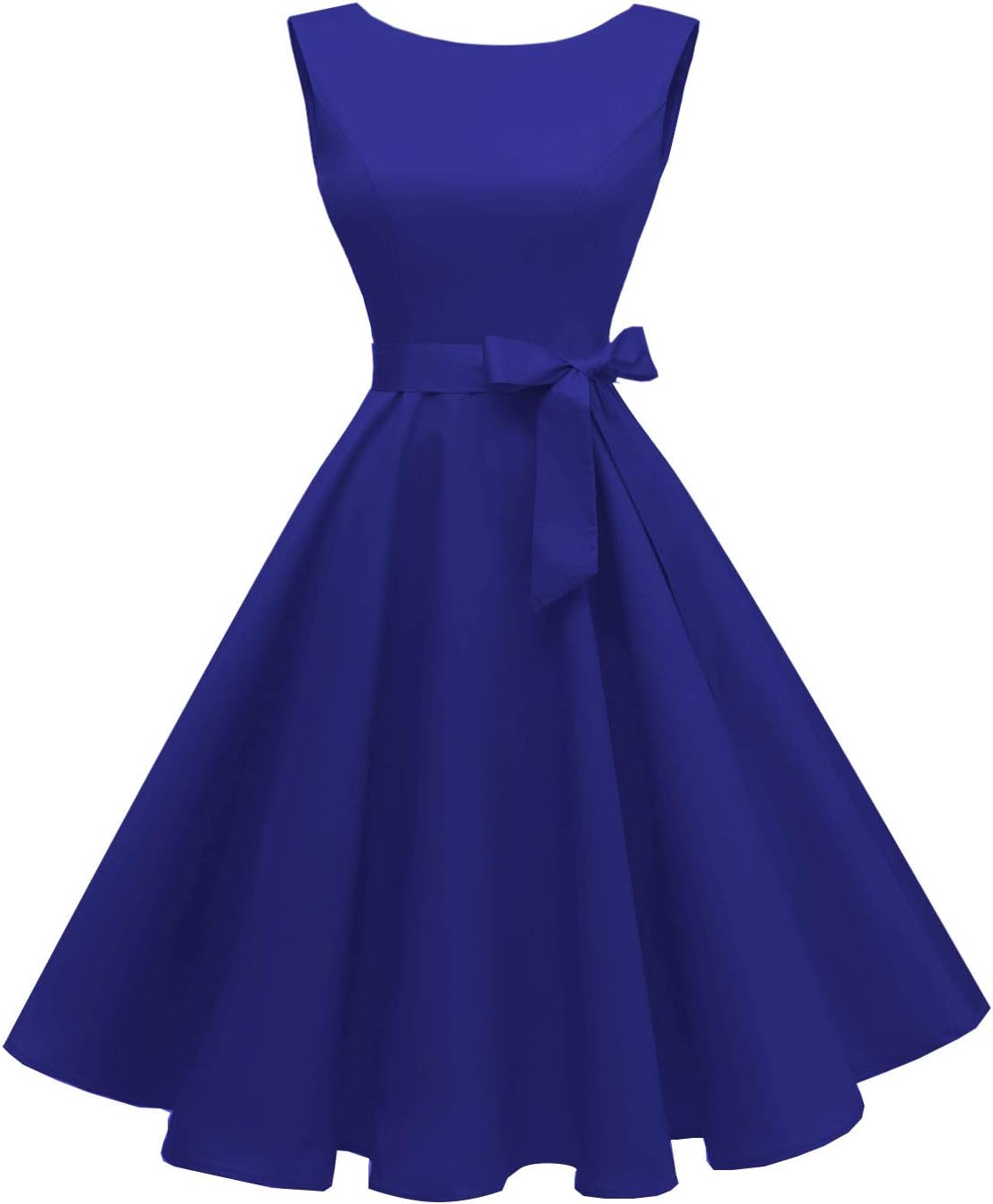 Sleeveless Vintage 1950s Cocktail Dress