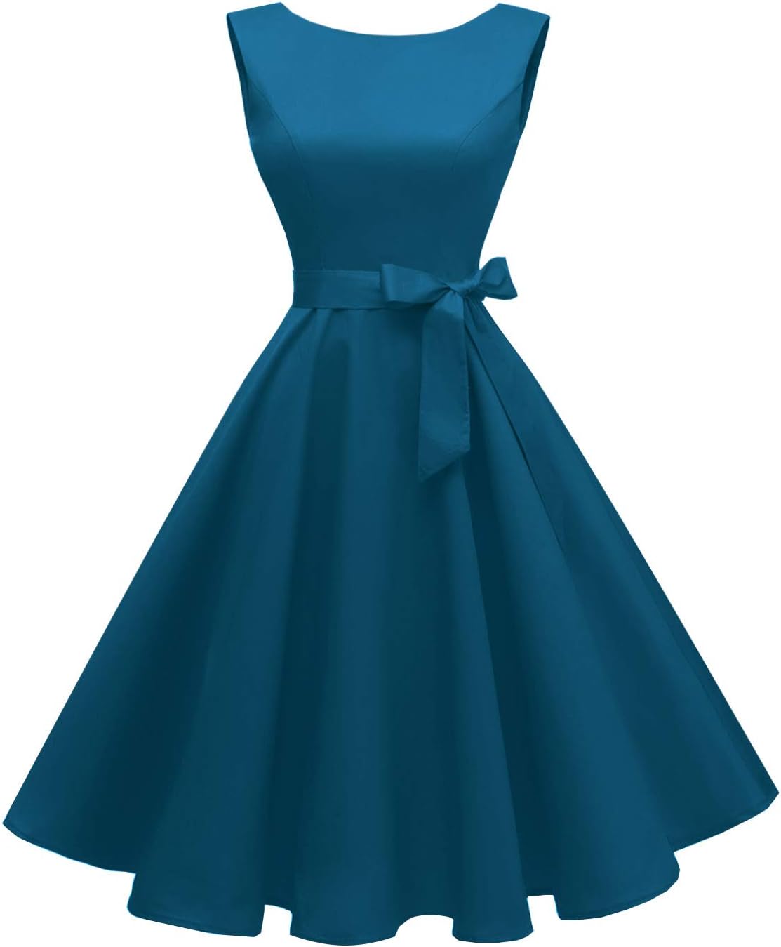 Sleeveless Vintage 1950s Cocktail Dress