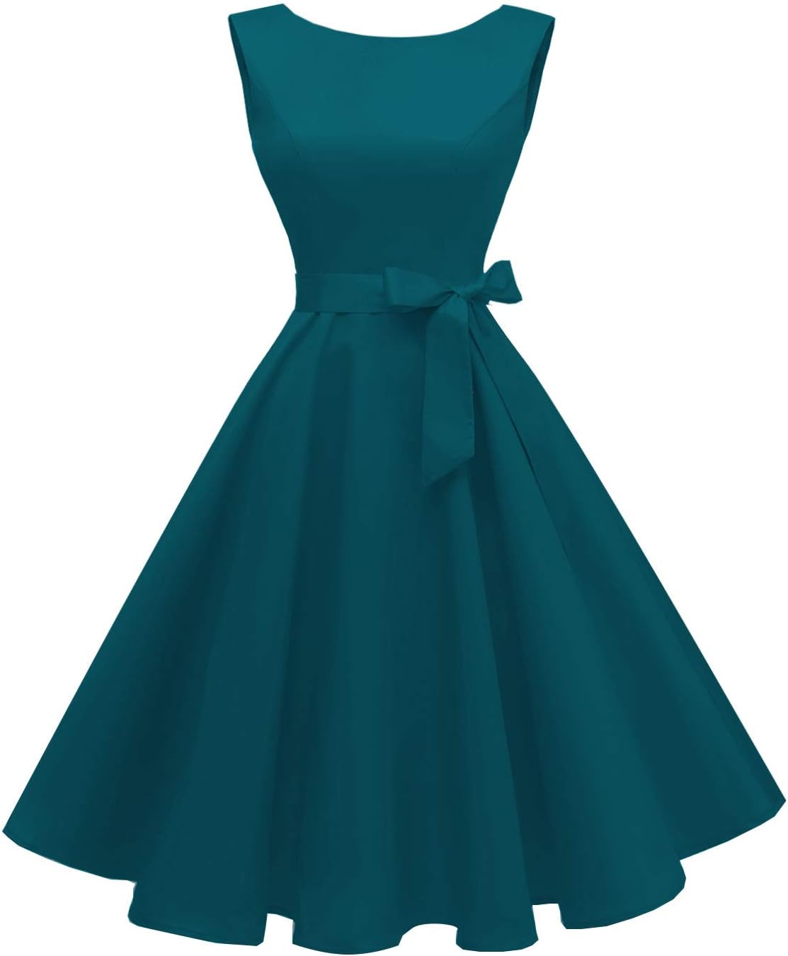 Sleeveless Vintage 1950s Cocktail Dress