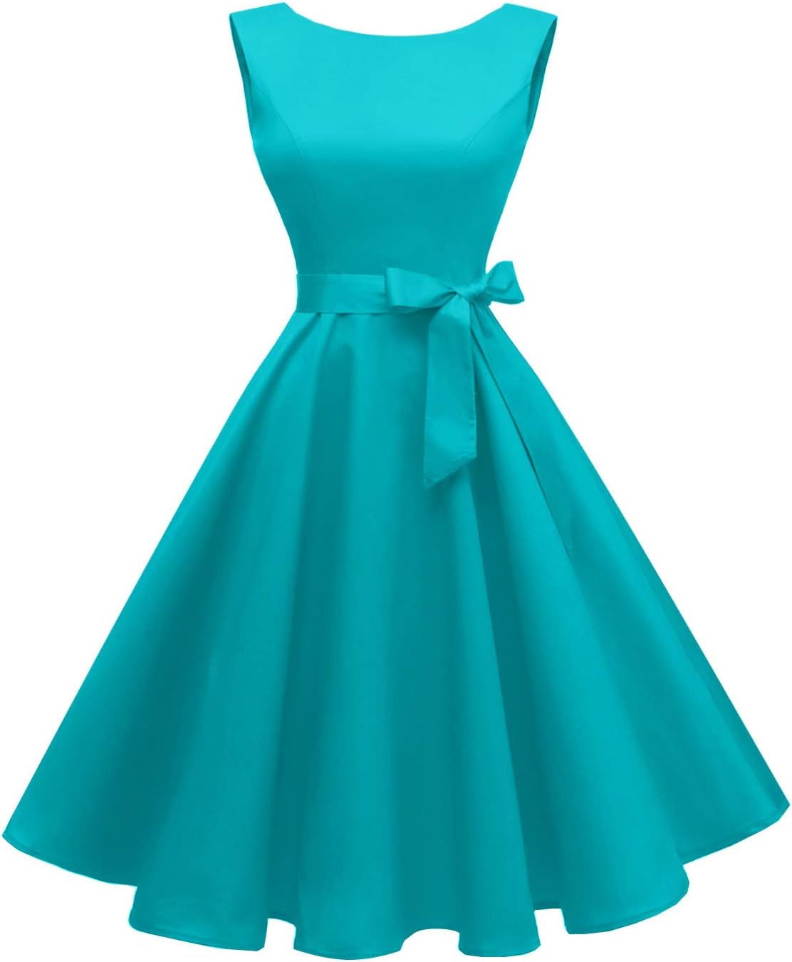 Sleeveless Vintage 1950s Cocktail Dress