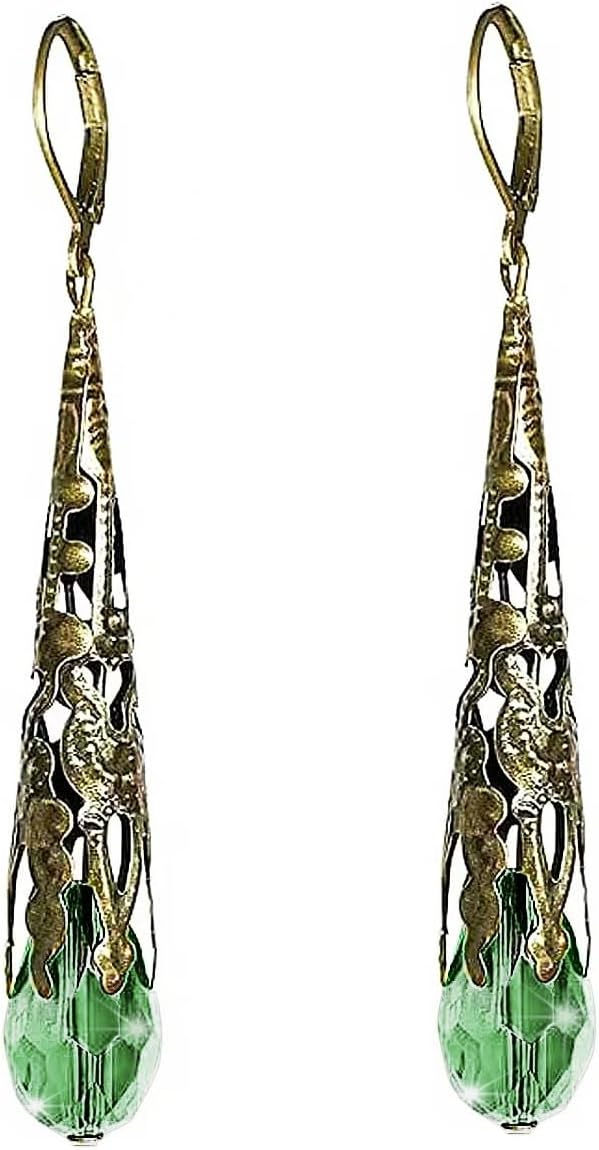 Silver/Gold Boho Dangle Statement Earrings for Women Trendy,Handmade Vintage Dainty Cute Long Drop Summer Earrings,fashion Accessories Jewelry Gifts