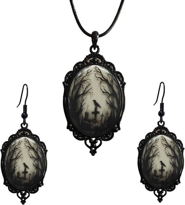 Halloween Costumes for Women Gothic Jewelry Halloween Jewelry Gifts