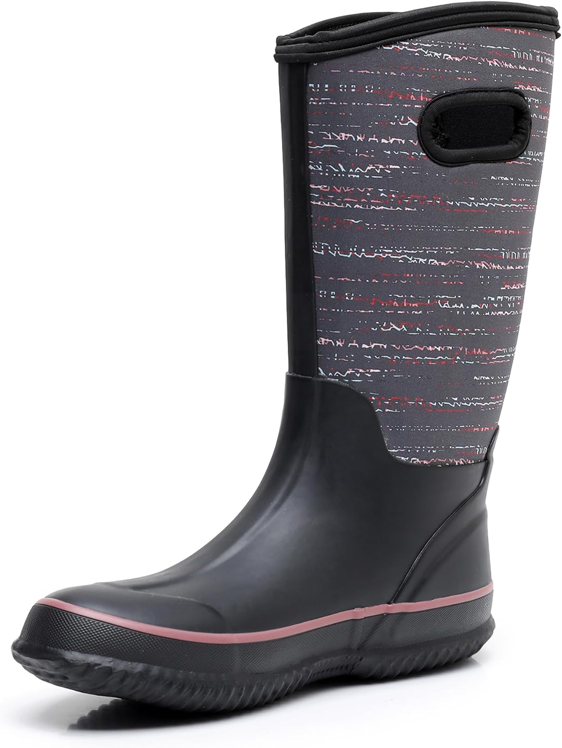 Mid-calf Rain Boots - Waterproof Insulated 5.5mm Neoprene Mud Boots