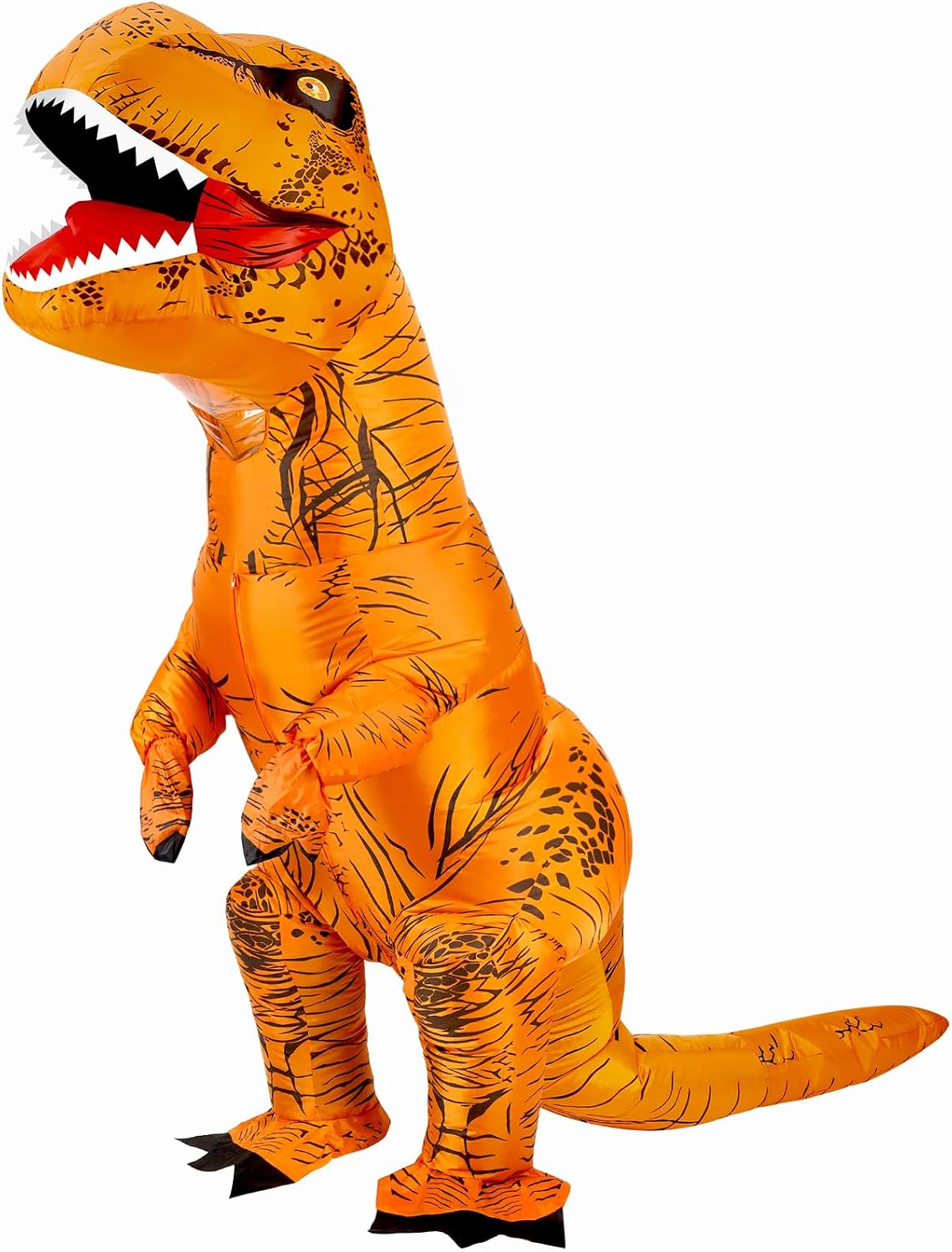Inflatable T-Rex Costume, Adult&Kid Dinosaur Blow Up Suit for Halloween Cosplay Themed Parties, Dino Costume