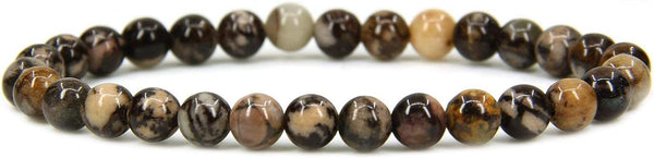 Angelstones Gemstones 6mm Round Beads Healing Crystal Bracelet for women