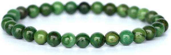 Angelstones Gemstones 6mm Round Beads Healing Crystal Bracelet for women