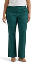 Women's Plus Size Wrinkle Free Mid Rise Bootcut Pant