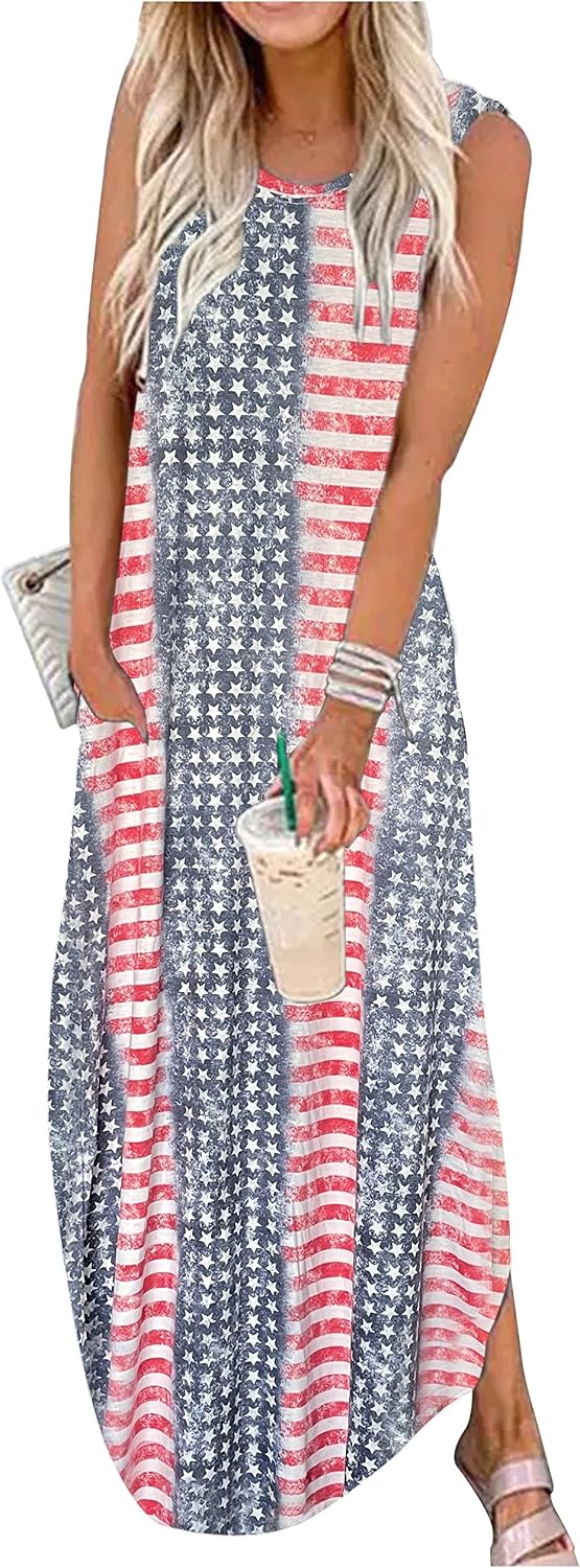CHUNTIANRAN Maxi Dresses for Women Summer Outfits Boho Beach Long Dresses Casual Sundresses Resort Wear for Women 2026