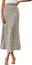 BTFBM Satin Skirts for Women Trendy 2026 Summer Fall