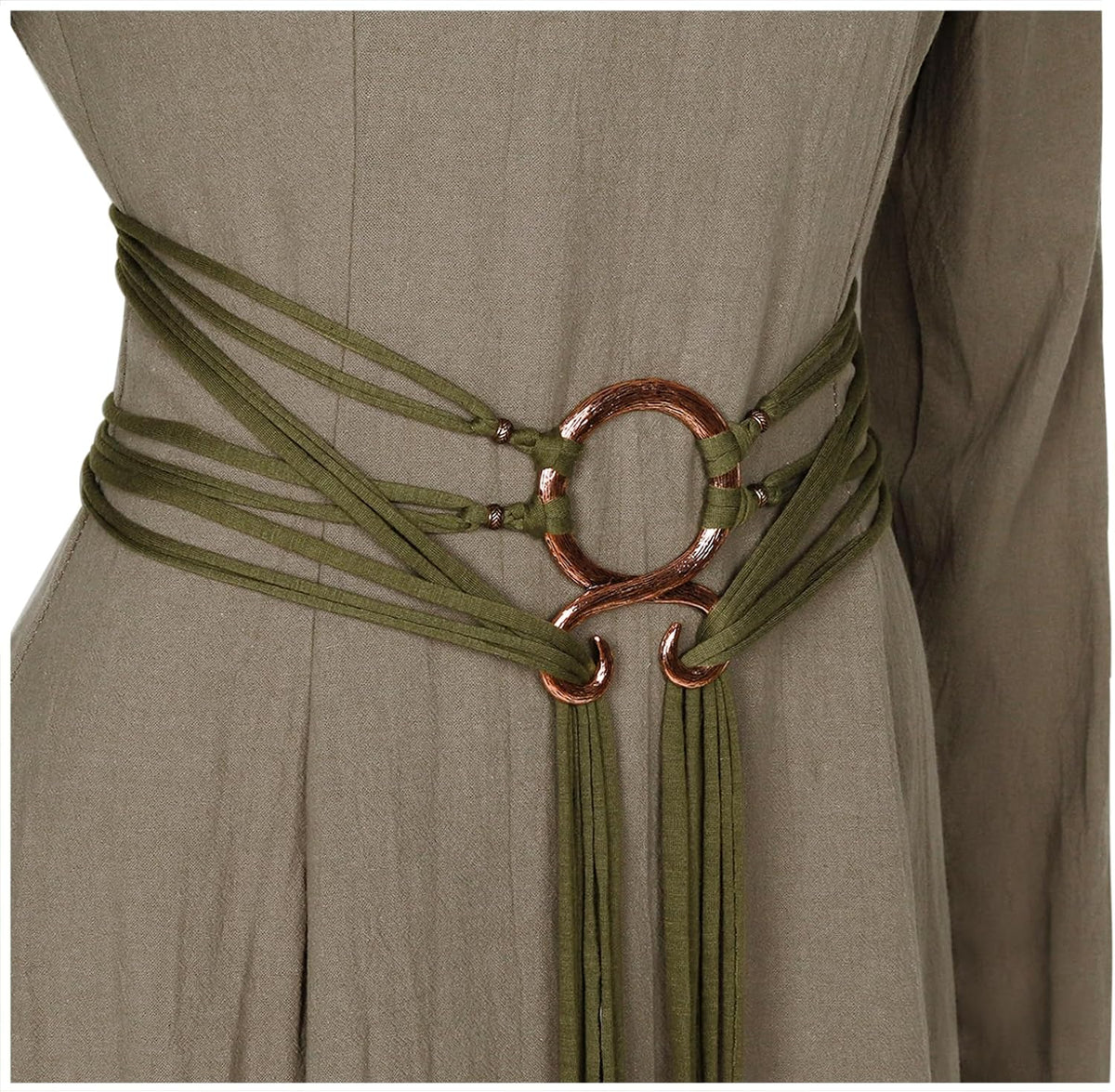 Viking Troll Cross Belt Women Extra Long Rope Belt