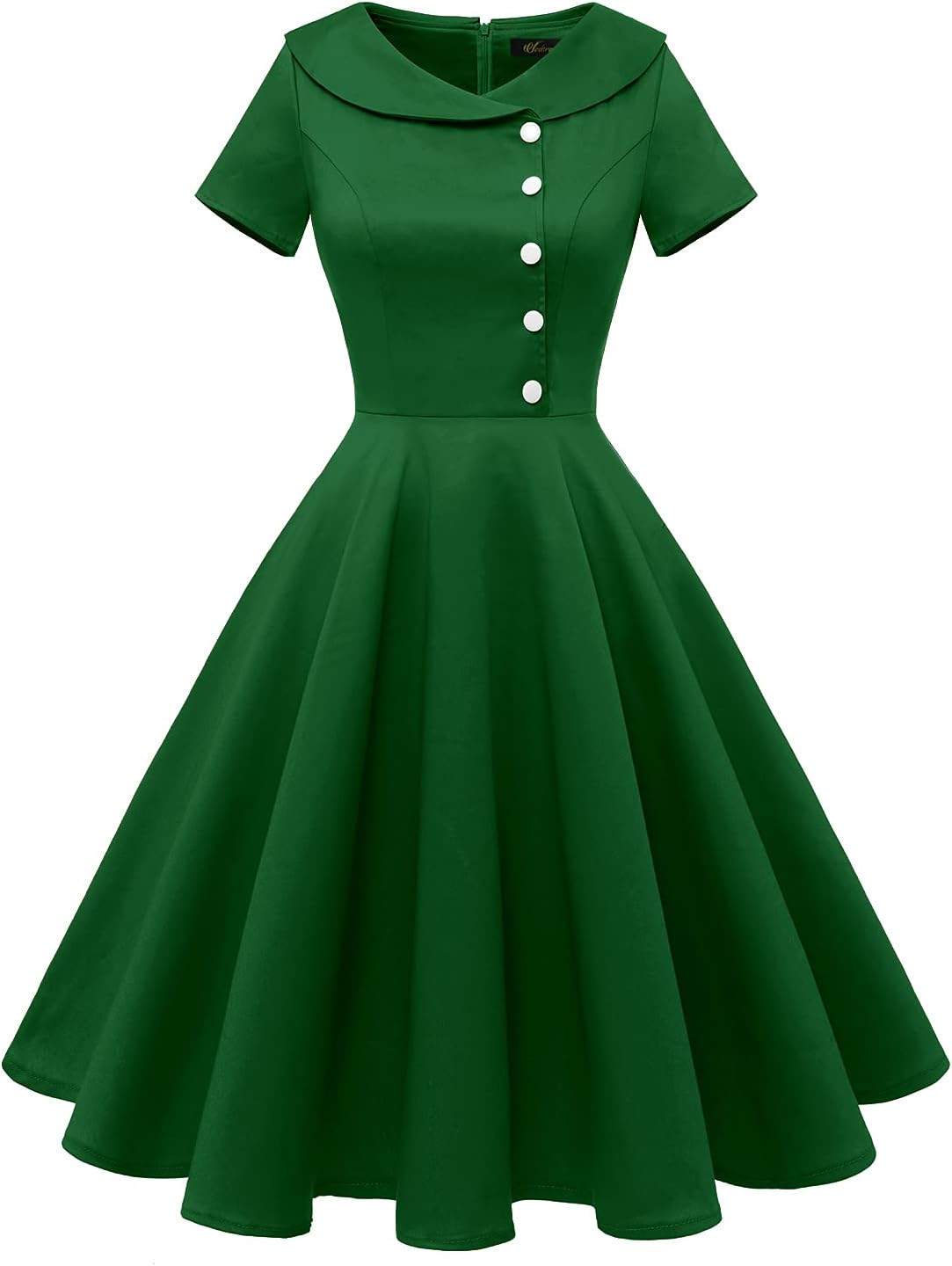 Wedtrend Women's 1950s Vintage Audrey Hepburn Style Cocktail Swing Dresses