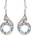 Kate Lynn Rise From the Ashes Phoenix Dangle Earrings, Crystal from Austria