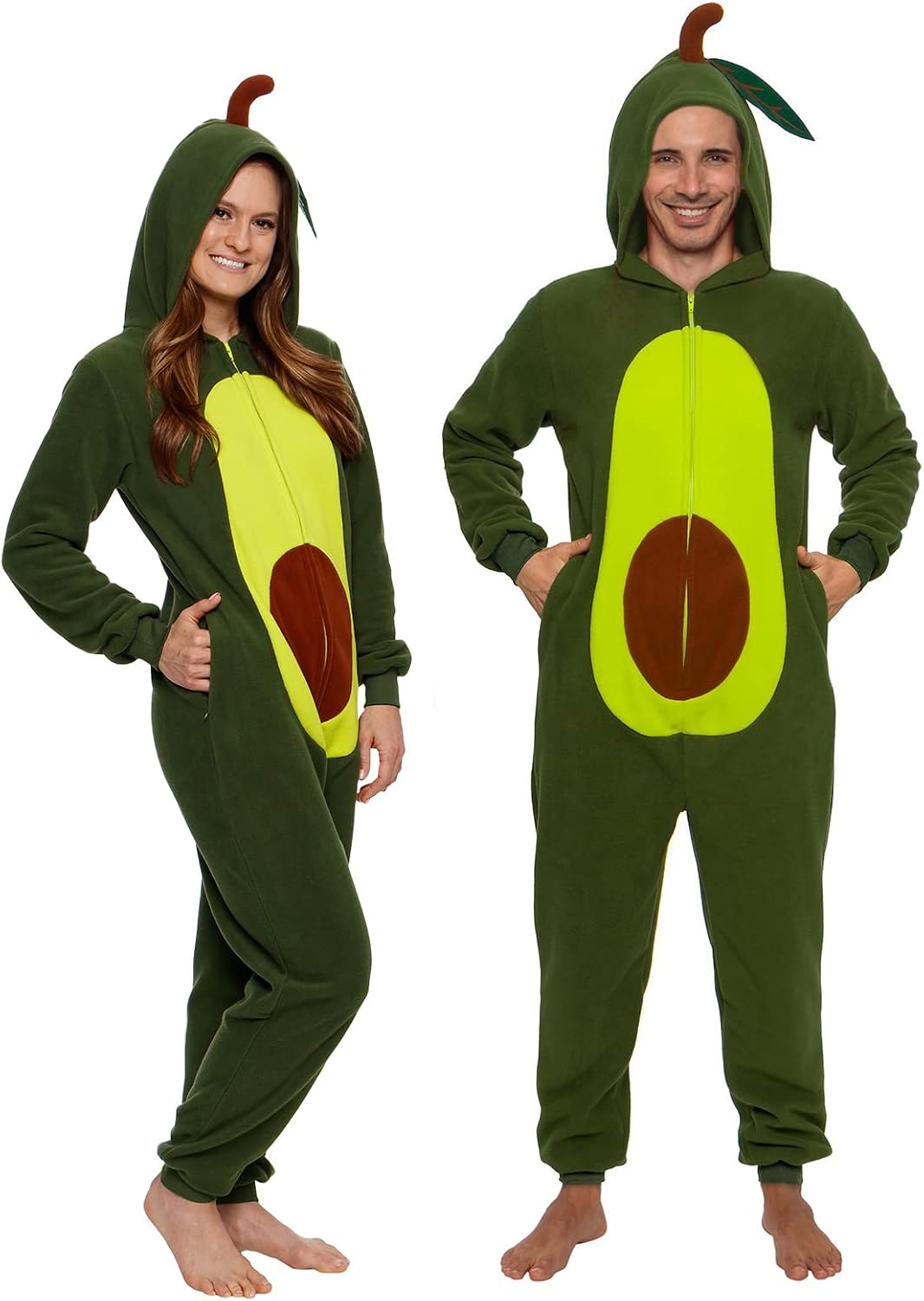 Funziez! Slim Adult Onesie - Food and Animal Costume - One Piece Cosplay Suit for Adults, Women and Men