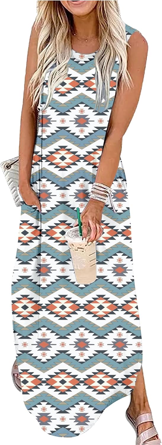 CHUNTIANRAN Maxi Dresses for Women Summer Outfits Boho Beach Long Dresses Casual Sundresses Resort Wear for Women 2026