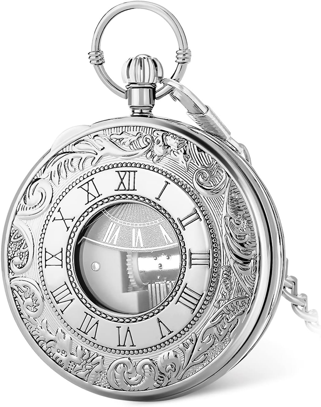 Men's Musical Pocket Watch — Collectible Gift