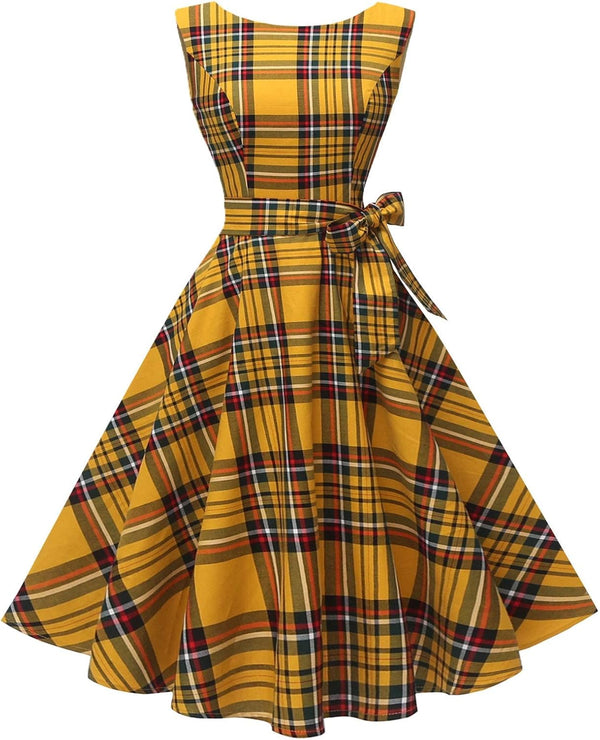 Sleeveless Vintage 1950s Cocktail Dress