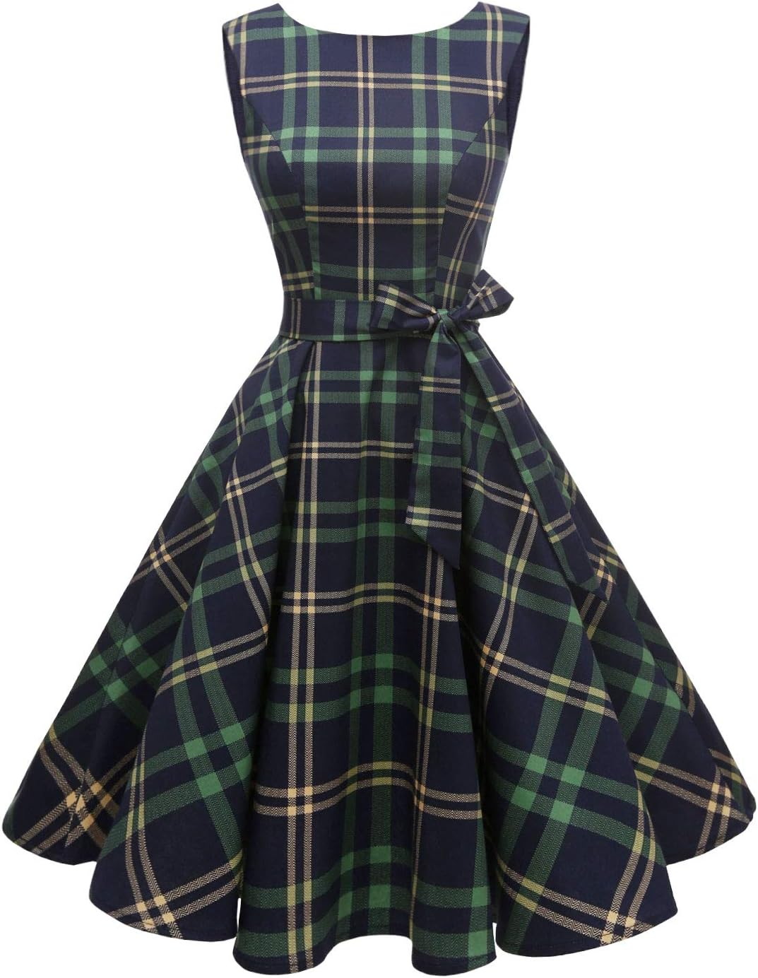 Sleeveless Vintage 1950s Cocktail Dress