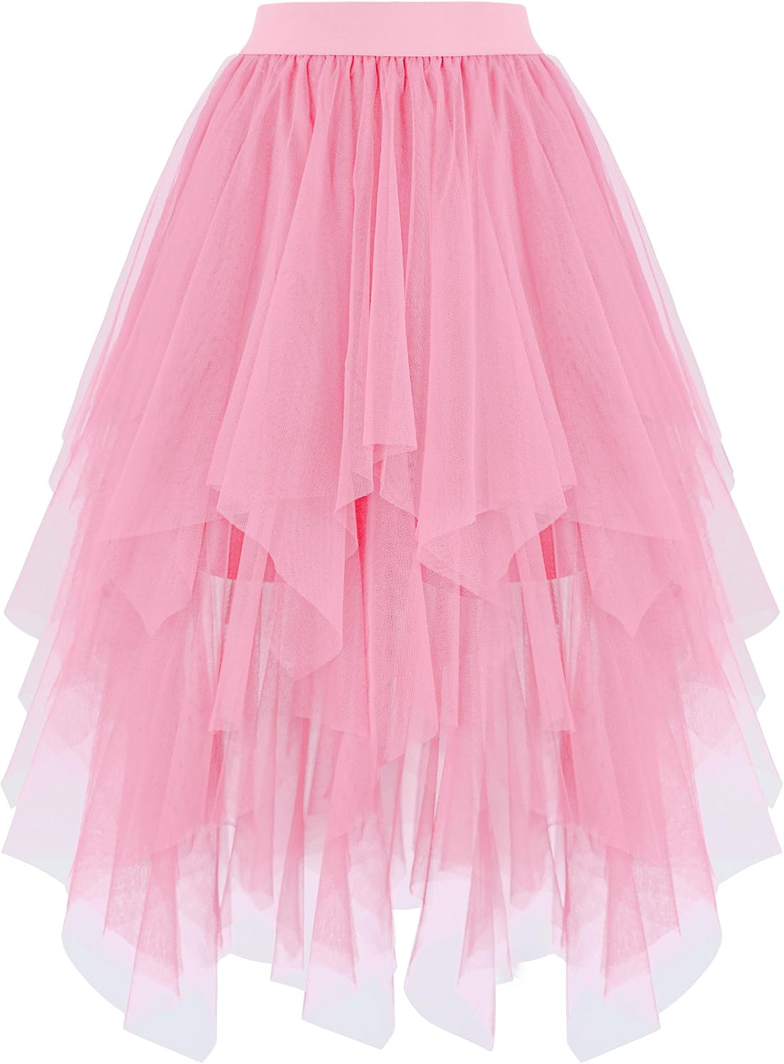 High Low Layered Puffy Fairy Tulle Skirts
