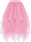 High Low Layered Puffy Fairy Tulle Skirts