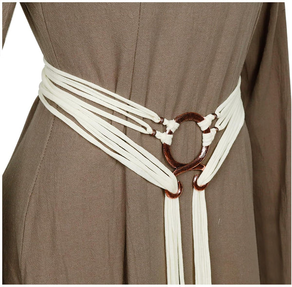 Viking Troll Cross Belt Women Extra Long Rope Belt