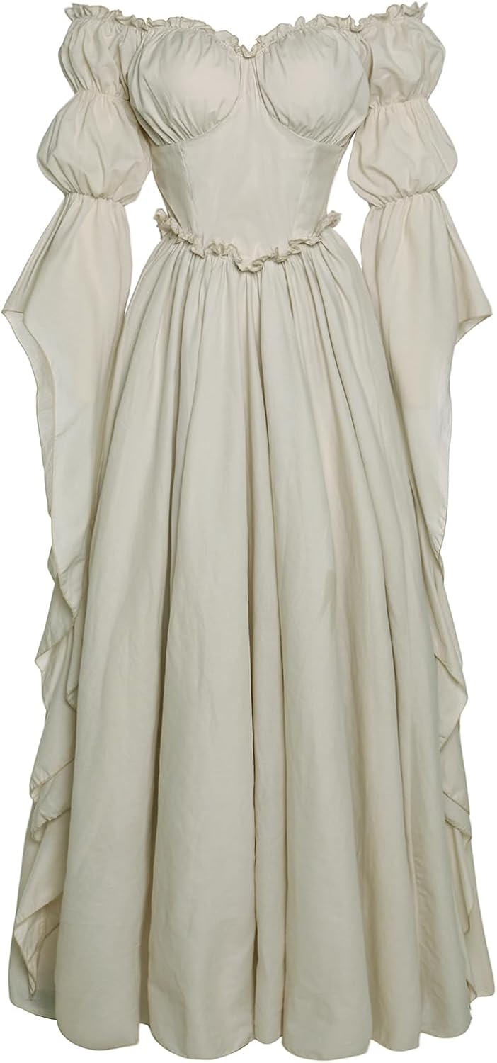 Medieval Renaissance Costume Dress Victorian Dresses for Women