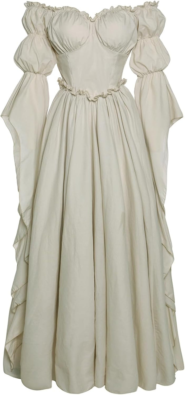 Medieval Renaissance Costume Dress Victorian Dresses for Women
