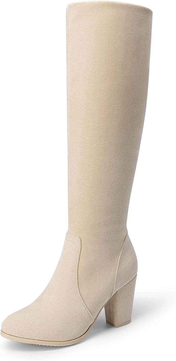 DREAM PAIRS Women's Knee High Winter Fall Tall Riding Boots